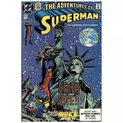 Buy Adventures Of Superman #465  - 1987 Series DC Comics NM [b; • 20.40£