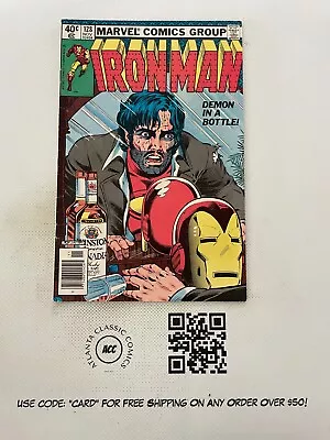 Buy Iron Man # 128 VF/NM Marvel Comic Book Classic Cover Demon In A Bottle 6 J231 • 155.60£