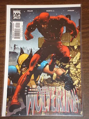 Buy Wolverine #24 Vol3 Marvel Comics Nm (9.4) Daredevil Apps March 2005 • 3.99£