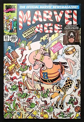 Buy Marvel Age #85 (Feb 1990). 1st Appearance Of Cable - New Mutants #87 Preview • 6.21£