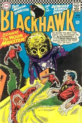 Buy Blackhawk #221 VG 1966 Stock Image Low Grade • 5.67£