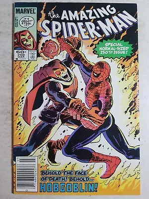 Buy Amazing Spider-Man (1963) #250 - Fine - Newsstand Variant  • 15.53£
