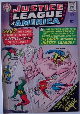 Buy Justice League Of America #37 (1965) Vg+ 4.5  Earth--without A Justice League! • 15£