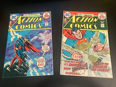 Buy Lot  Of *4* 1974 Superman Comics! #280 + Action #435,440 + Lois Lane 137 (FN/VF) • 6.60£