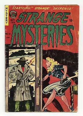 Buy Strange Mysteries #19 FR 1.0 1954 • 120.37£