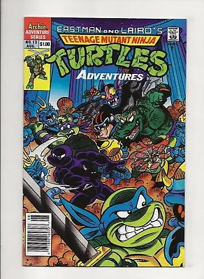 Buy Teenage Mutant Ninja Turtles Adventures #13 (1990) Archie Comics NM 9.4 • 19.42£