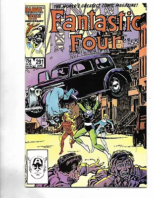 Buy Fantastic Four #291, 1986, NM Plus ++, 9.6-9.8, Stan Lee Era Classic, Copper Age • 15.53£