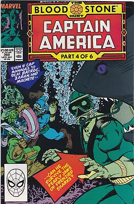 Buy Captain America #360(1989) Blood Stone Hunt,Marvel, High Grade • 3.12£