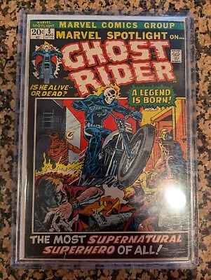 Buy Marvel Spotlight 5, 1st Appearance Of Ghost Rider, Nice Book • 815.44£