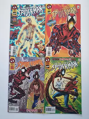 Buy Web Of Carnage Part 1-4 (1996 Marvel) Amazing Spider-Man 410 Sensational 3 • 38.82£