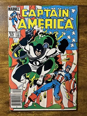 Buy Captain America 312 Newsstand 1st Appearance Of Flag Smasher Marvel Comics 1985 • 3.84£