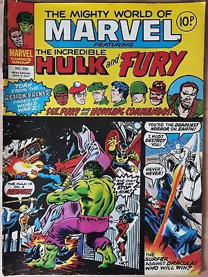 Buy The Mighty World Of Marvel Starring The Incredible Hulk #258 UK Edition • 3.07£