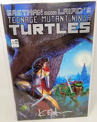 Buy TEENAGE MUTANT NINJA TURTLES #13 1988 Mirage 8.5 Signed Kevin Eastman • 77.65£