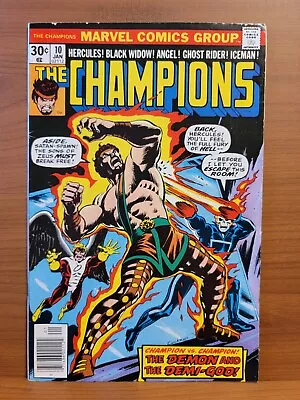 Buy The Champions #10 GD Marvel 1977 • 1.66£