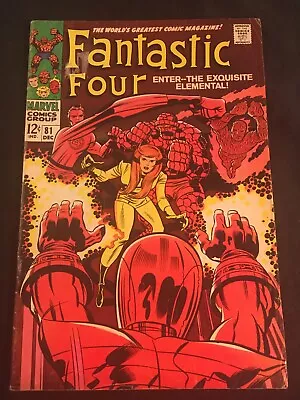 Buy THE FANTASTIC FOUR #81 VG Condition • 8.08£