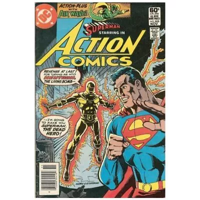 Buy Action Comics #525 Newsstand  - 1938 Series DC Comics NM Minus [q • 9.65£