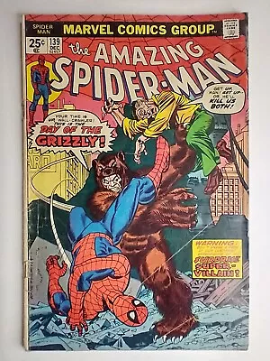 Buy Marvel Comics Amazing Spider-Man #139 1st Appear. Grizzly; Mark Jewelers Insert • 45.42£