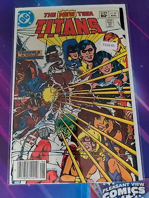 Buy New Teen Titans #34 Vol. 1 8.0 1st App Newsstand Dc Comic Book Ts14-85 • 6.21£