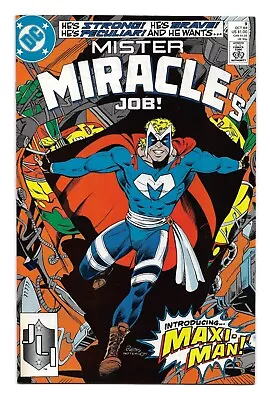 Buy Mister Miracle #9 : NM- :  Hero Is A Four Letter Word  : First App Maxi-Man • 1.95£