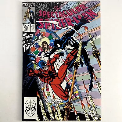 Buy The Spectacular Spider-Man #137 Vintage 1988 Marvel Comics Book Bag & Board • 3.49£