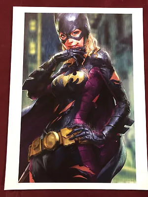 Buy Stanley Artgerm Lau Batgirl Poster 12x16  Nm Shppd Flat Batman • 9.29£