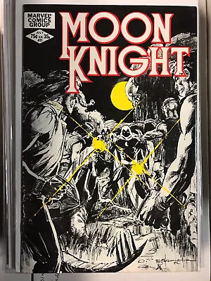 Buy MOON KNIGHT # 21 - 1982 High Grade Bronze Age Key - BROTHER VOODOO - Classic Cvr • 23.29£