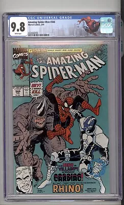 Buy Amazing Spider-Man #344 CGC 9.8 1st App Of Cletus Kasady 1991 • 81.54£