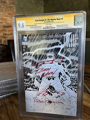 Buy Batman: Dark Knight 3 - The  Master Race Issue 1 Cgc 9.6 Graham Crackers Sketch • 50£