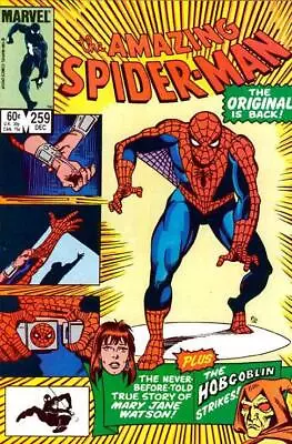 Buy Amazing Spider-Man (1963) # 259 (7.0-FVF) Hobgoblin, Mary Jane Origin 1984 • 15.75£