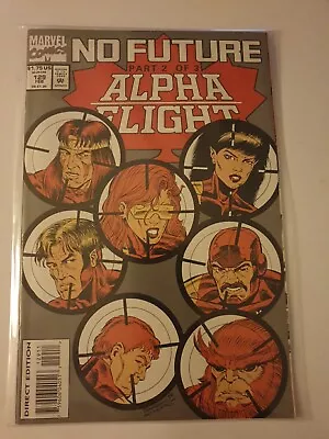 Buy Alpha Flight #129 Marvel Comics Feb 1994 NM, No Future Part 2, Rare Final Issues • 1.99£