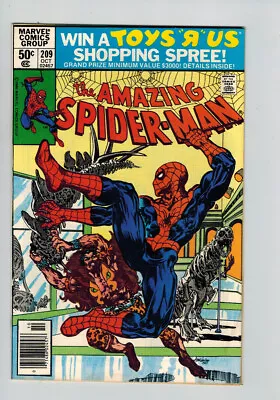 Buy Amazing Spider-Man (1963) # 209 Newsstand (5.0-VGF) (480325) 1st Calypso 1980 • 22.50£