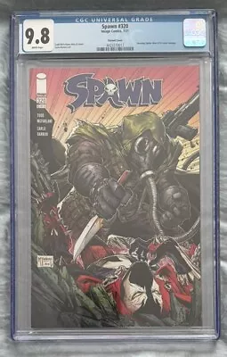 Buy Spawn #320 CGC 9.8 (Image 21) Todd McFarlane Variant Homage Spider-man #316 • 58.25£