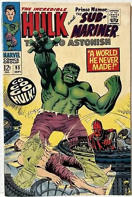 Buy Tales To Astonish #95 1st Appearance Walter Newell! Marvel 1967 VG • 13.19£