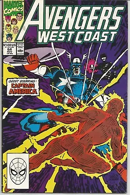 Buy Avengers West Coast #64 : Marvel Comics : November 1990 • 6.95£