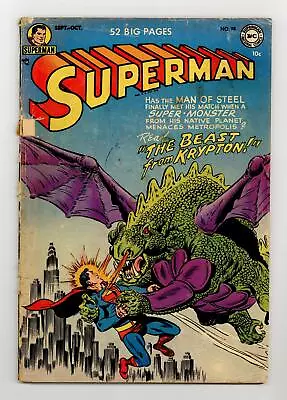 Buy Superman #78 GD 2.0 1952 1st App. Adult Lana Lang In Superman • 166.97£