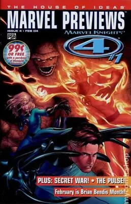 Buy Marvel Previews #4 FN 2004 Stock Image • 2.10£