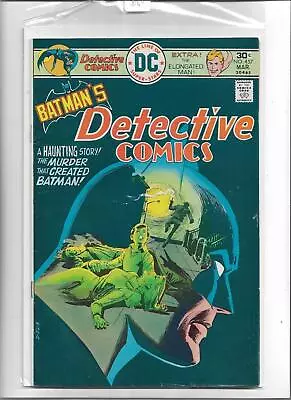 Buy DETECTIVE COMICS #457 1976 VERY GOOD+ 4.5 5264 BATMAN 1 Center Staple Detached • 12.08£