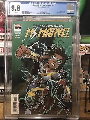 Buy Magnificent Ms. Marvel #11 (2020) 1st Full Stormranger CGC 9.8 White Pages • 45.82£