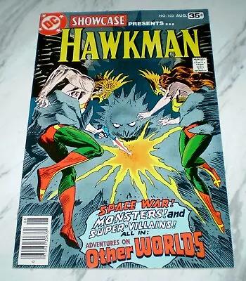 Buy Showcase #103 NM- 9.2 White Pages 1978 DC Comics 1st Bronze Age Hawkman • 15.53£