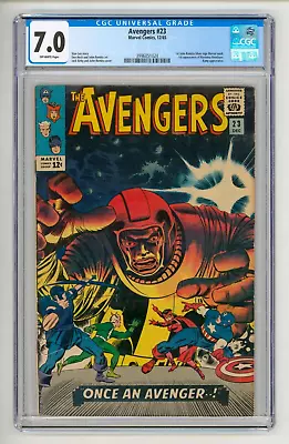 Buy Avengers #23 CGC 7.0 F-VF First Ravonna Renslayer • 365£