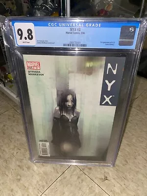 Buy NYX #3 CGC 9.8 2004 1st App. X-23 • 1,009.58£
