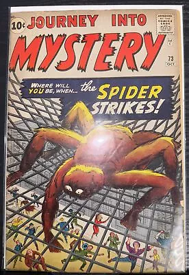 Buy Journey Into Mystery #73 (marvel 1961) Est~fn+(6.5) Reverse Spider-man Prototype • 266.42£