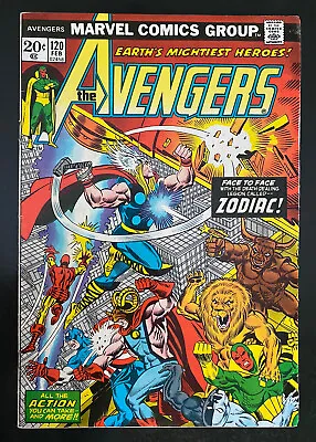 Buy Avengers #120  Marvel Comics 1974 (F/VF) • 6.98£