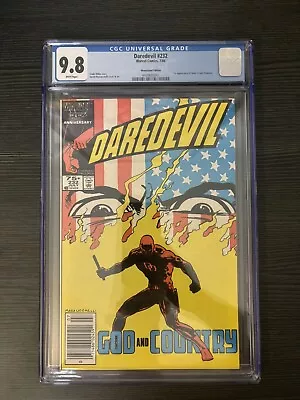 Buy Daredevil 232 CGC 9.8 Newsstand! 07/86 • 466.80£