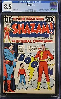 Buy Shazam 1 - 2/73 D.C. Comics / CGC 8.5 • 79.95£