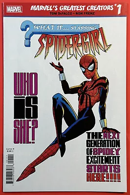 Buy Marvel's Greatest Creators What If...spider-girl (2019) #1 105 Reprint Nm (9.4) • 10.06£