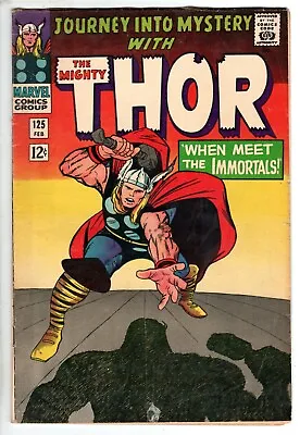 Buy Journey Into Mystery With Thor #125, Fine Condition • 37.28£