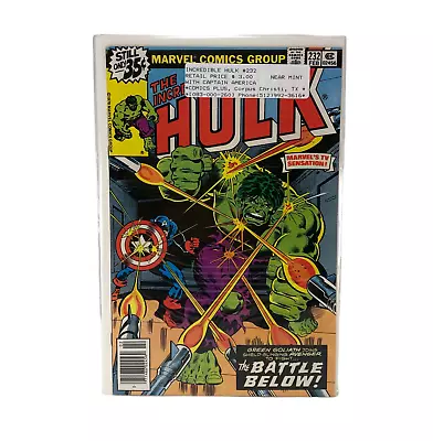 Buy The Incredible Hulk February 1978 Issue 232 Captain America Marvel Comic • 19.41£