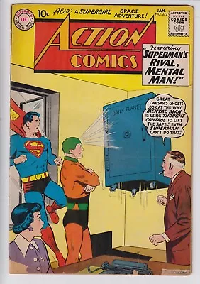 Buy Action Comics 272 -  Superman's Rival Mental Man!  - LOWER Grade 10c Silver Age • 9.99£