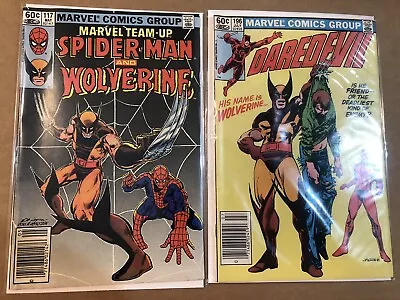 Buy Marvel Team-Up #117, Daredevil #196 Wolverine Appearances • 23.34£